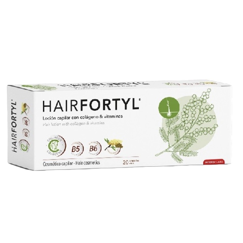 Hairfortyl 20 ampollas | Intersa | Cosmética Natural