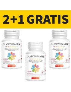 Oligovitamin | Intersa | 60 Cápsulas | Pack 2+1 Gratis | Vitasanis