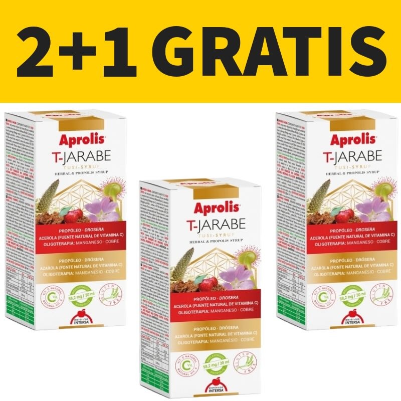 Aprolis T-Jarabe | Intersa | Oferta 2+1 Gratis | Vitasanis