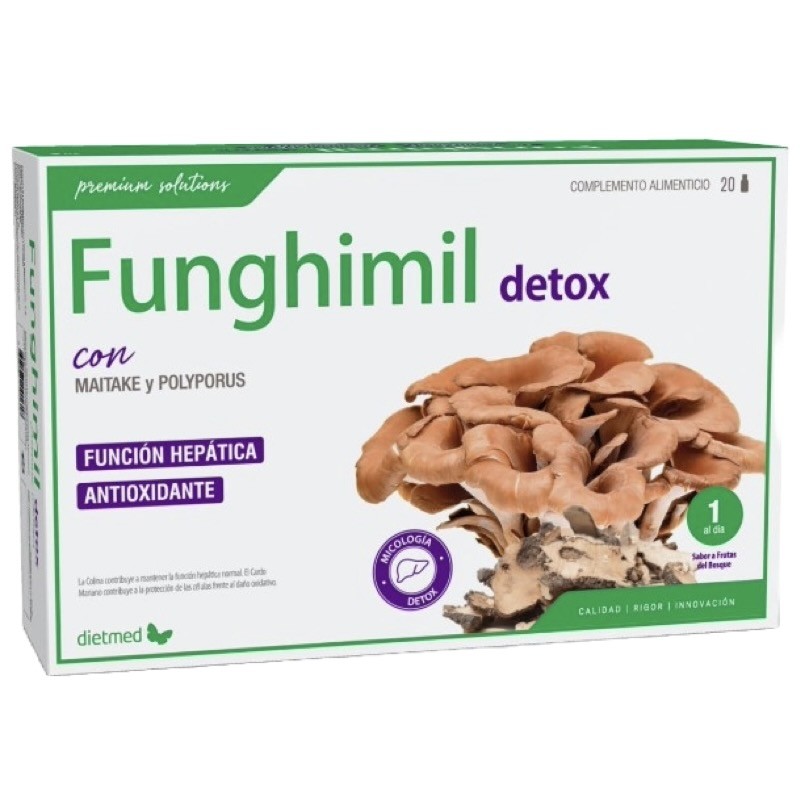 Funghimil Detox | 20 Ampollas | Dietmed