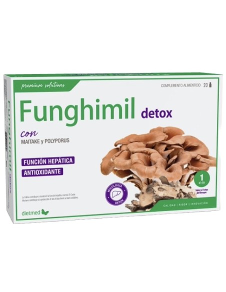 Funghimil Detox | 20 Ampollas | Dietmed