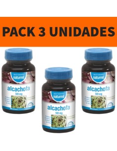 Alcachofa 500 mg. | Naturmil | 90 Comprimidos | Pack 3 Unidades