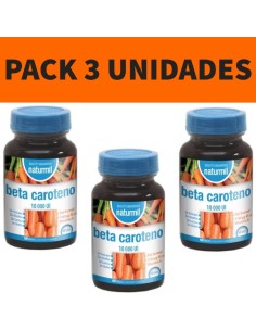 Betacaroteno Naturmil | 10.000 u.i. | 60 Perlas | Pack 3 unidades