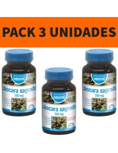 Cáscara Sagrada 500 mg. Naturmil | Pack 3 Unidades