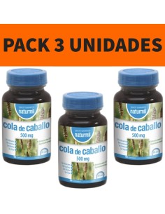 Cola de Caballo 500 mg. Naturmil | Pack 3 Unidades