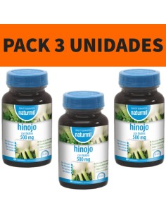 Hinojo 500 mg. | Naturmil | 60 Comprimidos | PAck 3 Unidades
