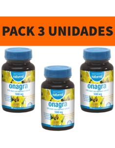 Onagra 1000 mg. Naturmil | 180 Perlas | Pack 3 Unidades