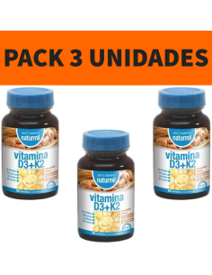 Pack Vitamina D3 + K2 Naturmil | Pack 3 Unidades | 60 Comprimidos
