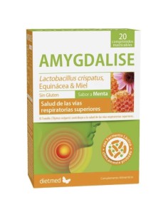 Amygdalise | 20 Comprimidos | Sabor Menta