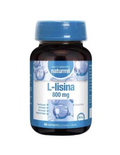 L-Lisina 800 mg. | 60 Comprimidos | Naturmil