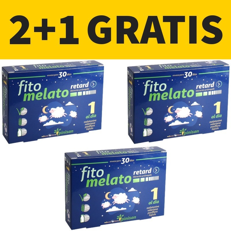 Fito Melato Retard 1,9 mg | Pinisan | Pack 2+1 Gratis