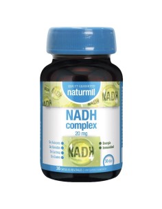 NADH Complex 20 mg. Naturmil | 30 Cápsulas