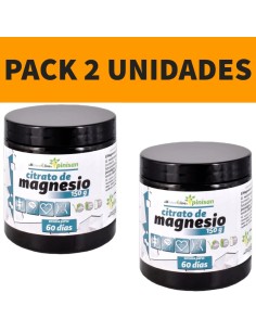 Citrato de Magnesio Polvo Pinisan | Pack Ahorro