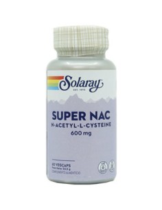 Nac N-Acetyl Cysteina 600 mg. Solaray