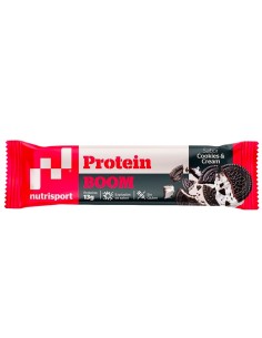 Protein Boom Cookies & Cream NutriSport | Barrita Proteínas