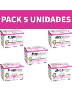 Mega Defens 6 Viales de Pinisan | Pack Ahorro 5 Unidades