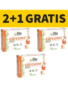 Fito Premium Cúrcuma | Pinisan | 2+1 Gratis | 30 Cápsulas