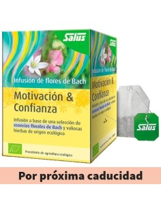 Infusión Flores de Bach Bio Motivación y Confianza | Salus |15 Bolsas