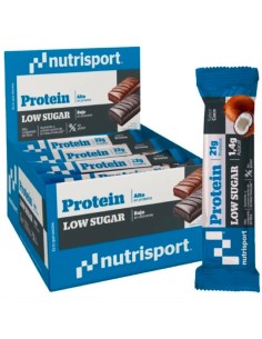 Barritas Proteína Low Sugar | NutriSport | Coco