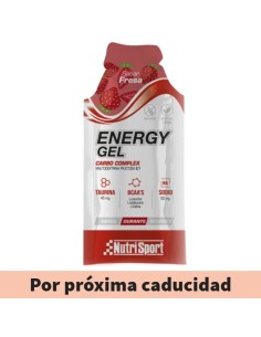 Energy Gel - Sabor Fresa NutriSport