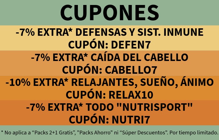 Cupones Descuento Productos Naturales Herbolario