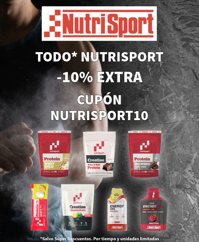 Cup&oacute;n Descuento NutriSport | Creatina y Barritas de Prote&iacute;na