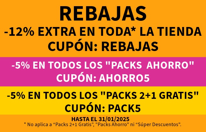 Rebajas Vitasanis | Rebajas Productos Naturals Online | Rebajas Herbolario Online